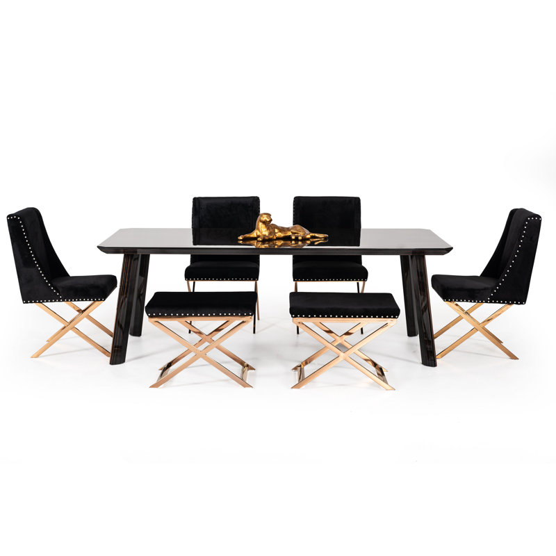 Orren Ellis Jayla Dining Table Wayfair